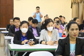 8. พิธีเปิดกิจกรรมการอบรมเชิงปฏิบัติการการออกแบบนวัตกรรมสู่การวิจัยในชั้นเรียน